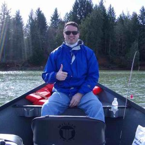 20060304 - 01 On Drift Boat w Friend