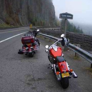 20061014 - 02 Rented Motorcycle thru Columbia Gorge & Mt Hood