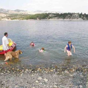 20070728 - 18 Bozeman & Helena MT Trip - Having fun with neices