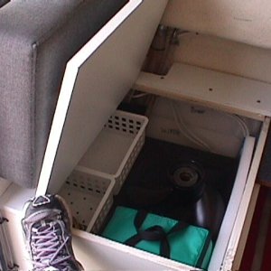 Aft dinette seat modification 3/3