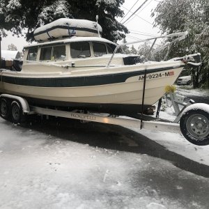 First snow in September of 2021