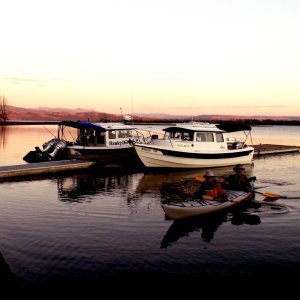 Grace and Hunky Dory. 1998 and 2000 22 Cruisers. Photo by Jay.