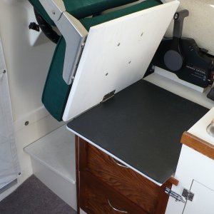 Rotating flip-up seat Modification.