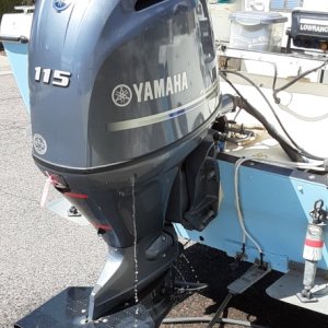 Yamaha 115 4 stroke installed in 2020