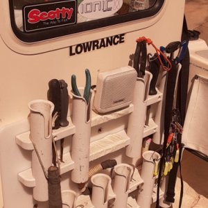 Rod storage area