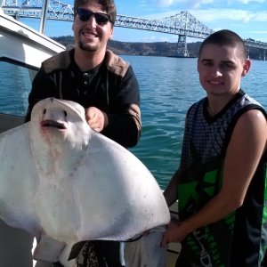 My boys,and a huge skate#7 that day