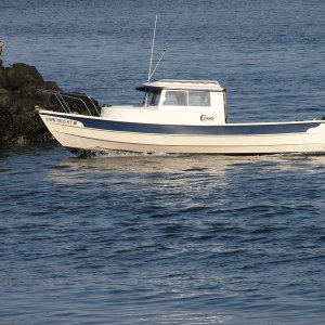 Rob delivering the boat at Shilshole