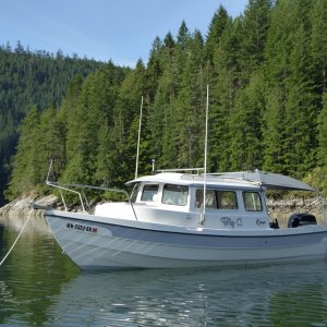 Anchored in Waiatt Bay