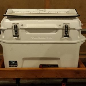 New Igloo Yukon 70 Cooler with BlackFish filet table