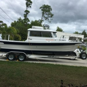 Building up the MV Sienna Belle