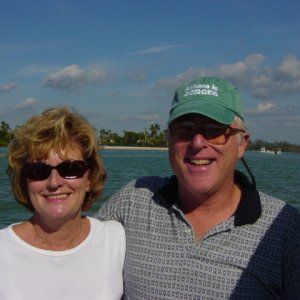 Jim & Loree on the Duck in Naples, Fl.