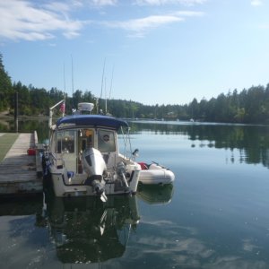 What a day & almost to ourselves, only 2 boats.