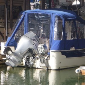 Canvas cockpit encloser