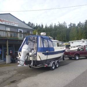 This morning (10-9-13) I took Plan "B" to EQ Marine for a well baby check & She came out with flying colors