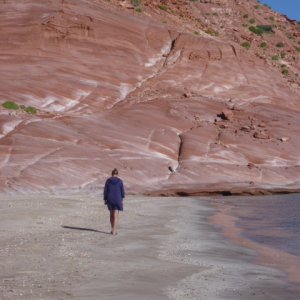 Puerto El Gato has an awesome beach.