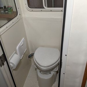 Love our composting toilet