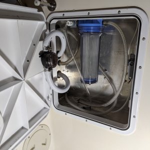 Location for watermaker