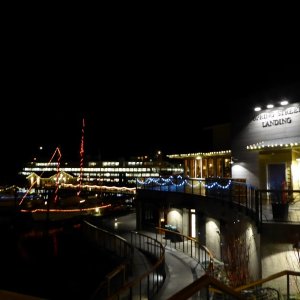 The new Downriggers at night