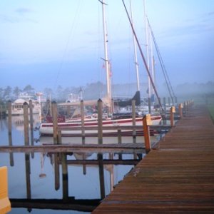 23MAY10-Boats at Alligator River Marina