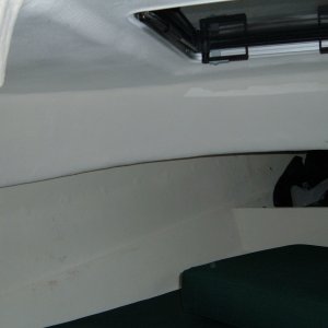 Mascoat in V-berth