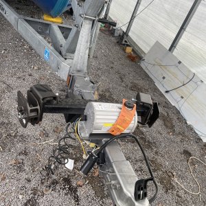welded head piece and welded trailer hinge point
