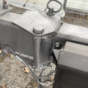 solid welded hinge point (was not great handling before)