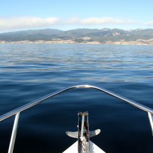 Fort Ross off the bow.