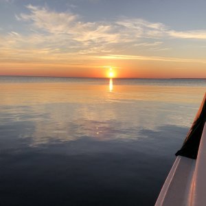 Sunrise, Justice Bay, Sand Island
