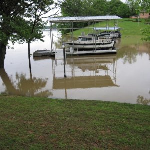 Honey. Are you sure we want to live on the Cumberland river with a convenient boat dock in the back yard? (the wife saw this and said YES!)