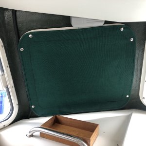 Sunbrella forward window cover