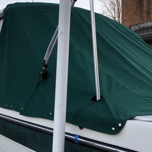 Sunbrella cockpit cover