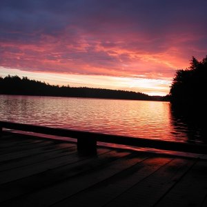 Stuart Island Sunrise 3 - 2-22-04