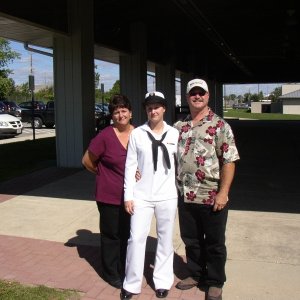 Darlene is In the Navy now