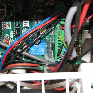 You can see the 2 amp fuse here. Just off center to lower right with the 2 on it.