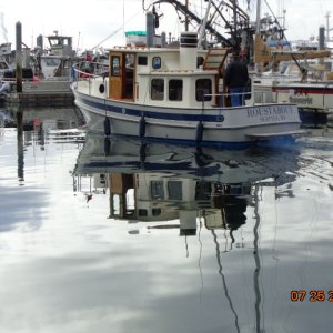 On the way out of Cap Sante Marina