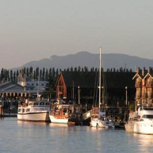 (Pat Anderson) LaConner Waterfront Sunset