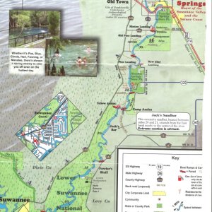 Suwannee to Fanning Springs