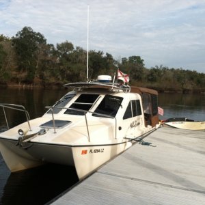 \"On the Dock of the Bay, I mean River\" lalalala