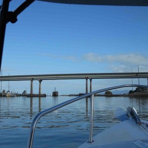 Swinnomish Channel at the Twin Bridges