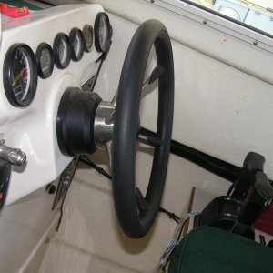 Simrad Bezel in Place