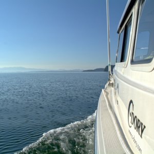 Heading south on Sunday morning