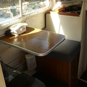 Bayer Aspirin easy to get fast. The 87 angler came with a dinette. I think they did away with this shortly thereafter.