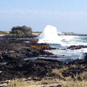 Beach near old airport Kona
