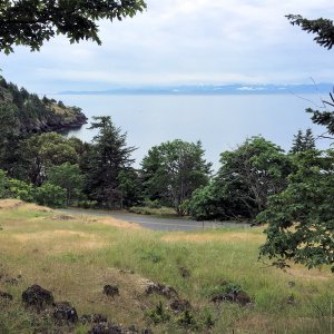 View above Lime Kiln park