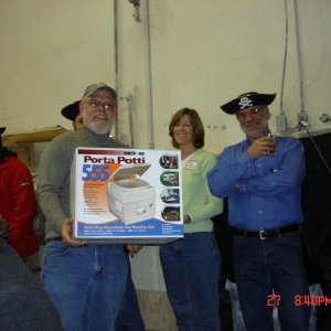 Winner of the Porta Potti!