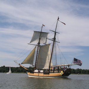Schooner Sultana 1768/2001- home port Chestertown http://www.schoonersultana.com/.