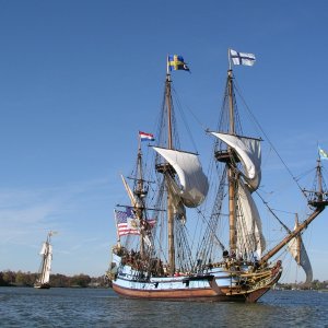 Kalmar Nyckel (Delaware) c. 1637/1998.