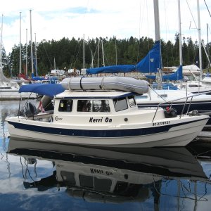 Kerri On at Pacific playgrounds marina Black Creek BC