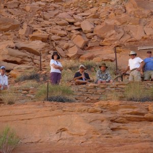 Little Break Before the Hike Down