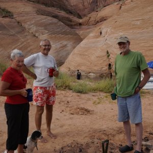 Leslie, Flint, and Brent